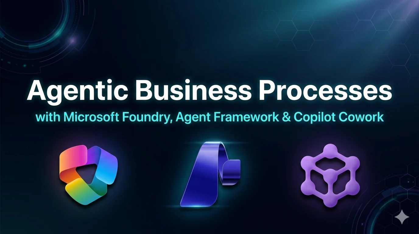 Agentic Business Processes with Microsoft Foundry, Agent Framework & Copilot Cowork